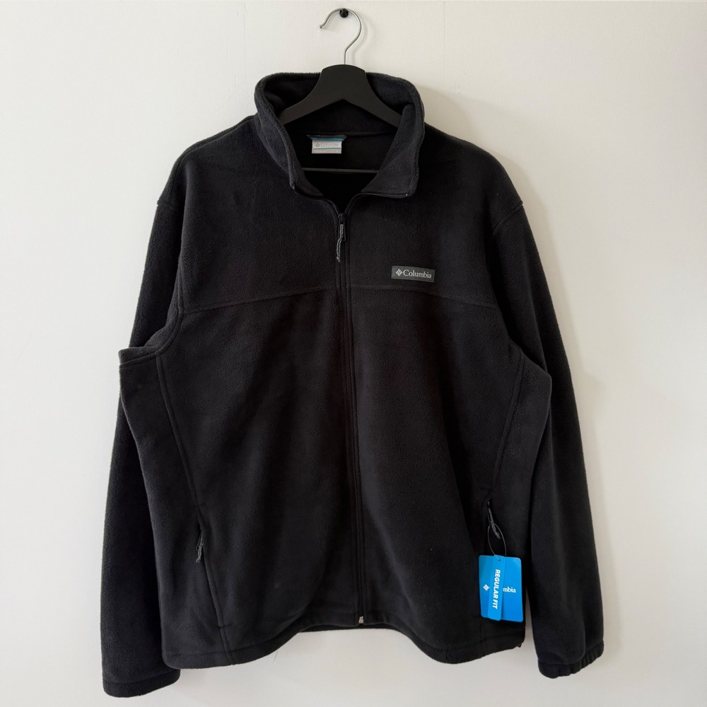 Columbia Mens Steens Mountain Full Zip 2.0 Fleece Jacket Black L